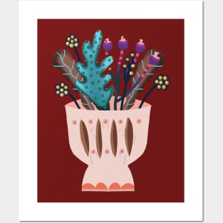 My cup of flowers Posters and Art